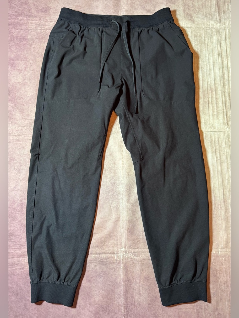 Lululemon ABC Jogger Men’s Sz XL Black Warpstreme Stretch Athletic Gym Workout